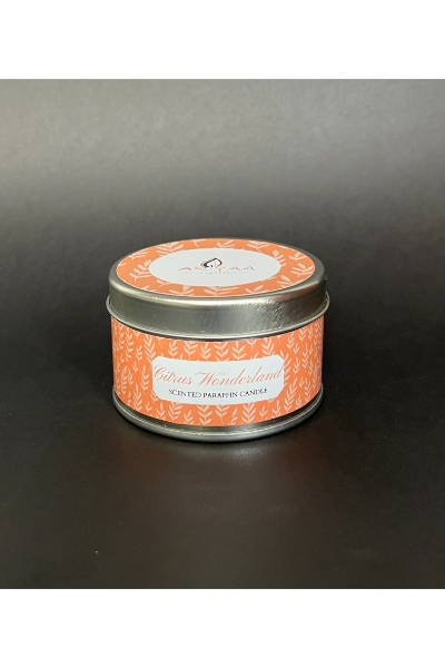 Parafin Tin Candle - Citrus Wonderland 
